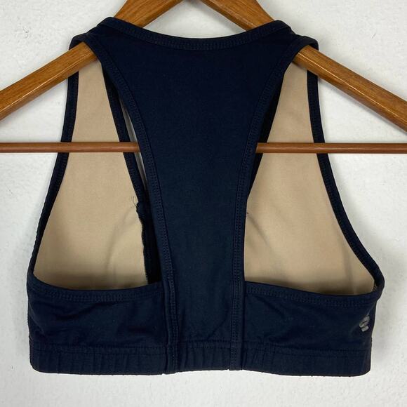 Tonic T-Strap Racerback Sports Bra Size S Black Stretch Knit‎ Lightly Lined - Picture 4 of 6
